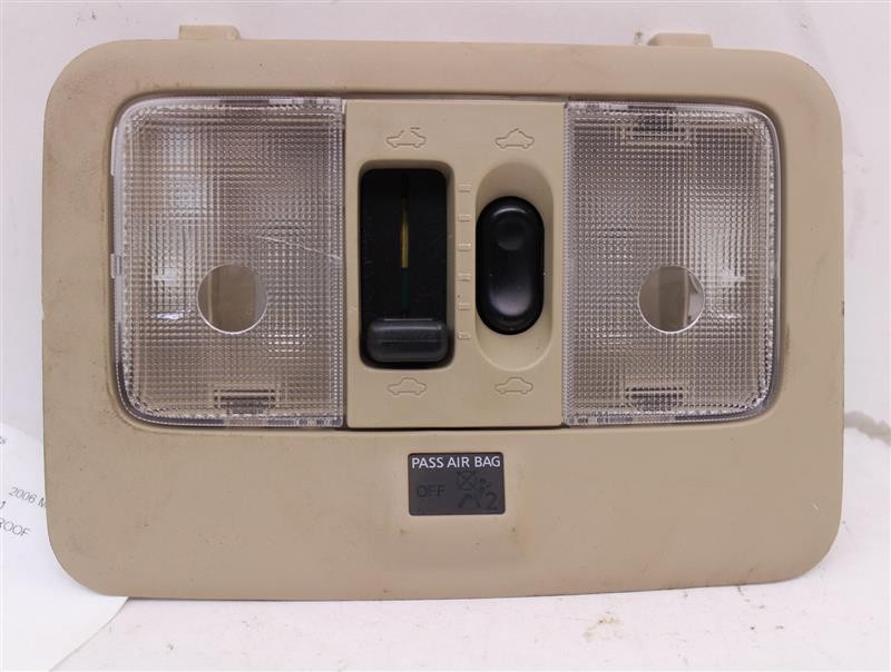 ROOF MOUNTED OVERHEAD CONSOLE Nissan Murano 2006 06 864311
