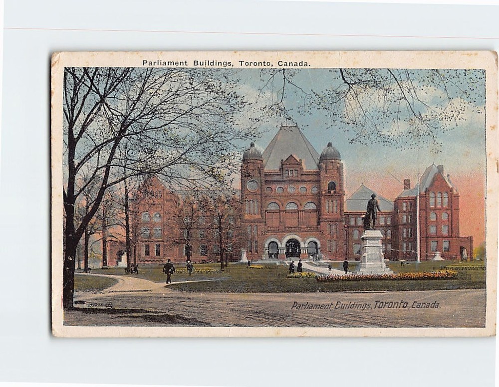 Postcard Parliament Buildings Toronto Ontario Canada