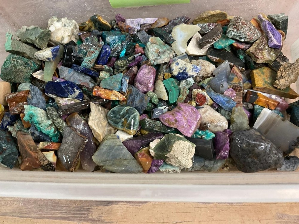 Z~ Misc Rocks & Small Slabettes 3 Lb Lot # 3