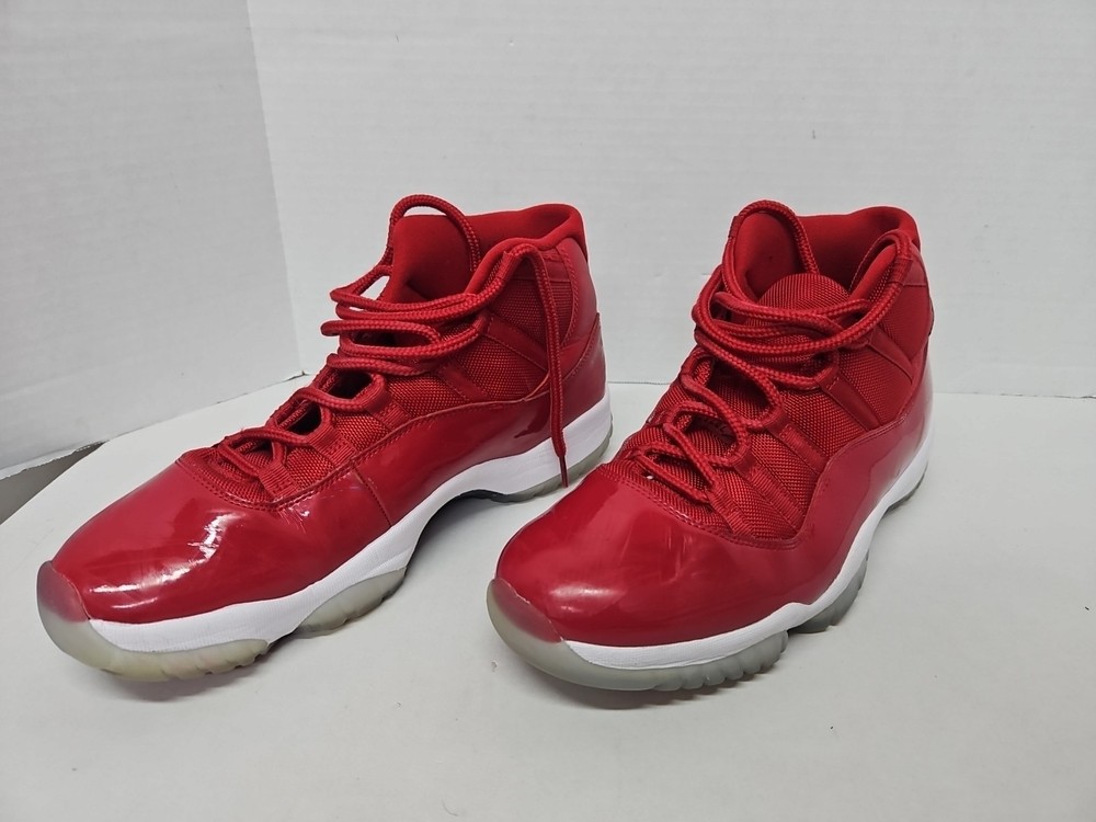 Size 12 - Jordan 11 Retro High Win Like '96 (USED) No Insoles Some Scuff Marks