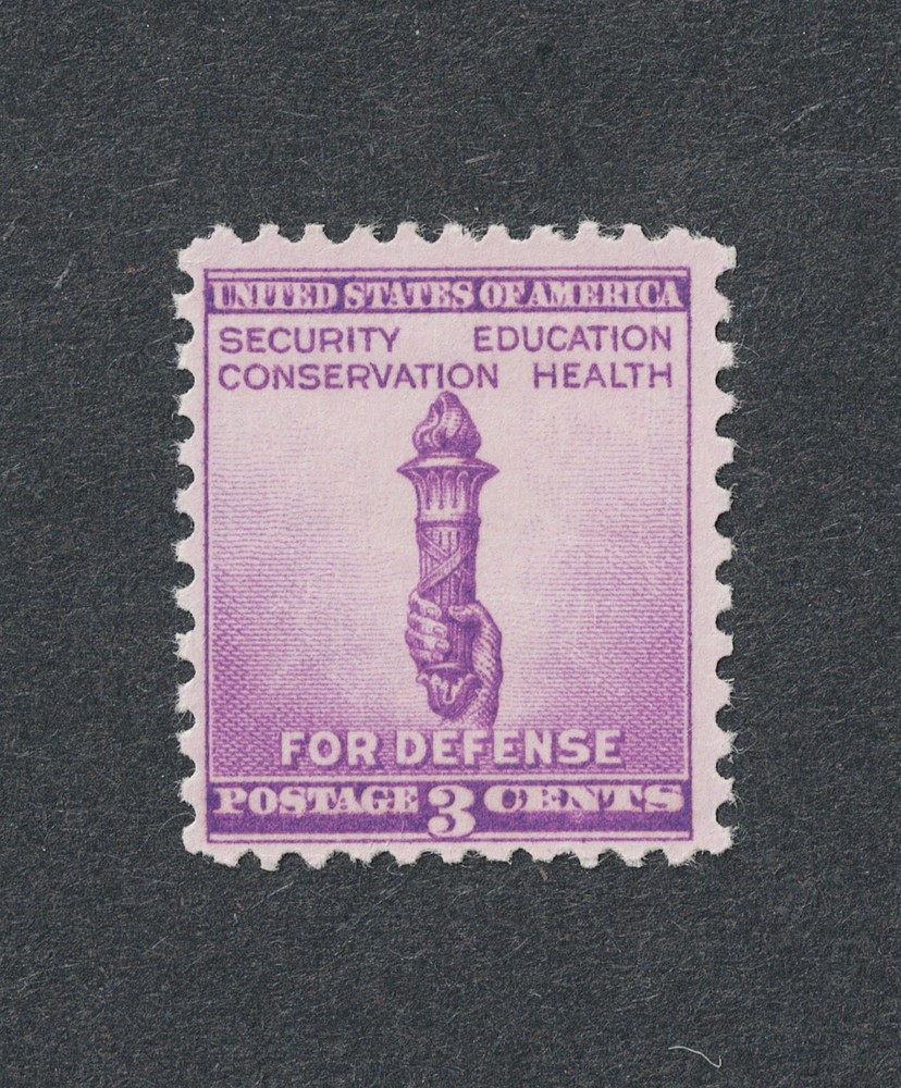 USA Scott 901 MNH Postage Stamp 1940 3c Torch of Enlightenment