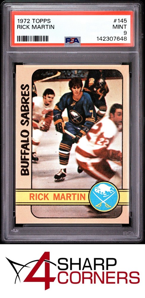 1972 Topps #145 Rick Martin Sabres Psa 94SC offers the industry’s lowest rates. Consign today!