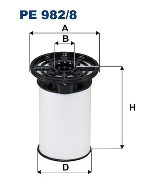 PE 982/8 FILTRON Fuel Filter for Alfa Romeo, Citroën, Fiat, Opel, Peugeot