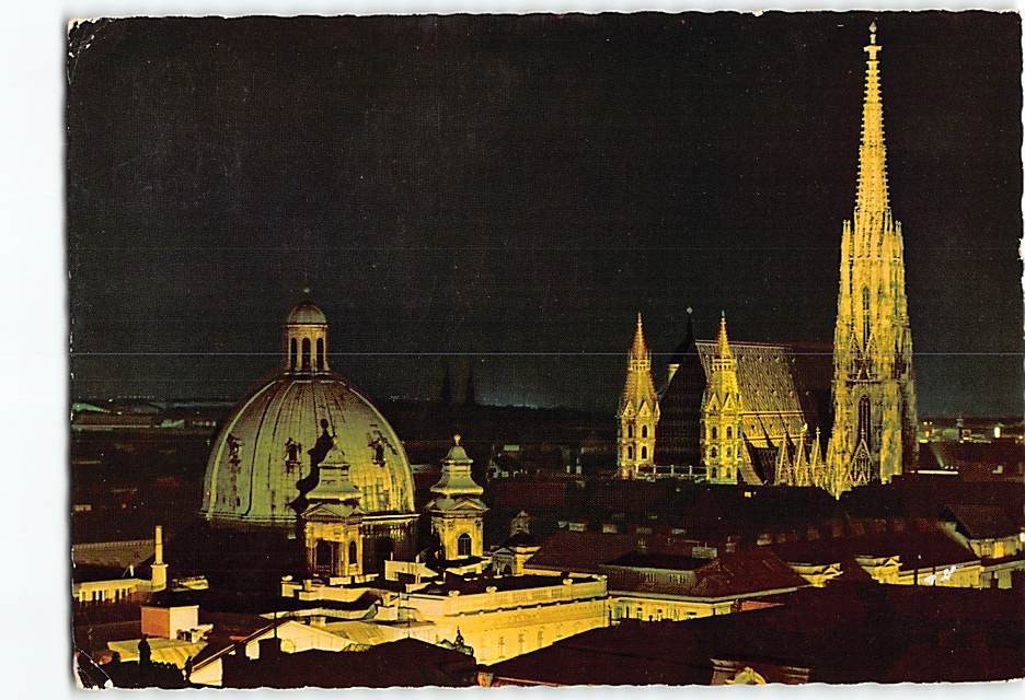 Postcard St. Stephen's Cathedral in Vienna Austria