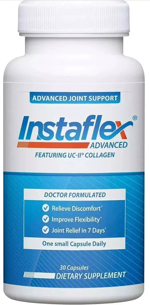 Instaflex Advanced  Joint Support Doctor Formulated 30 Capsules New Exp 04/2026