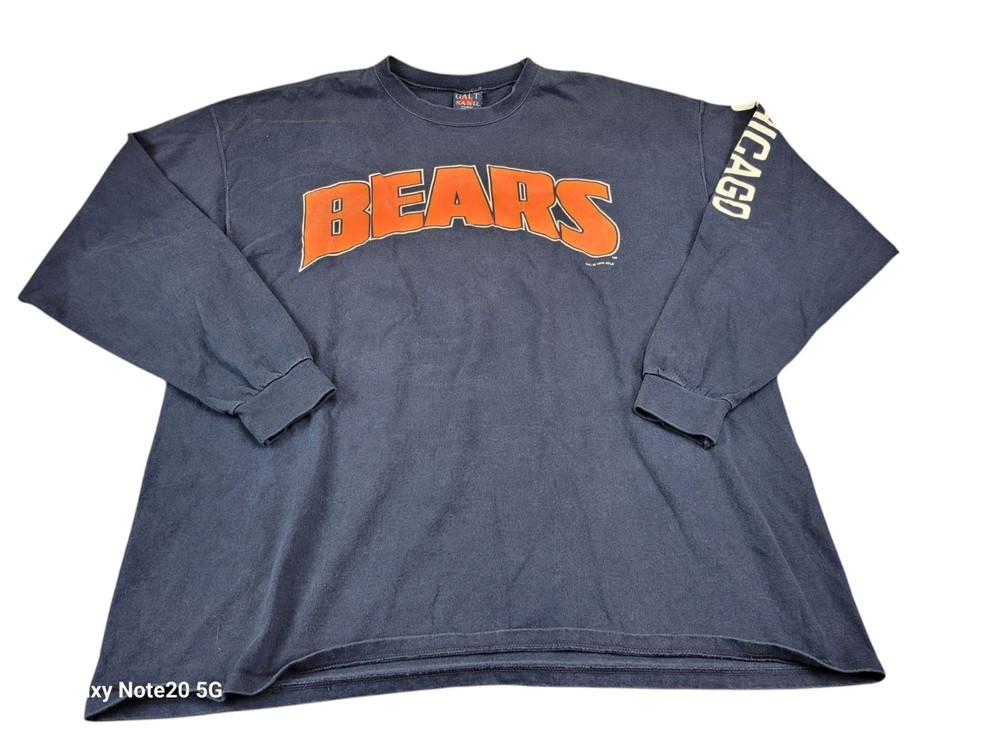 vintage chicago bears t shirt Logn Sleeve 1995 Size XL (A)