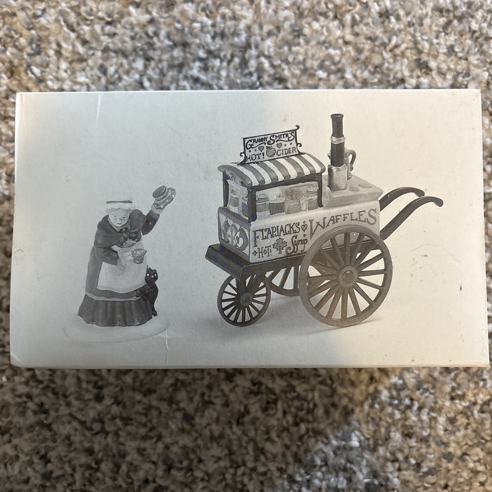 Department 56 Heritage Village Bazaar Flap Jacks Hot Cider Collectible #56596