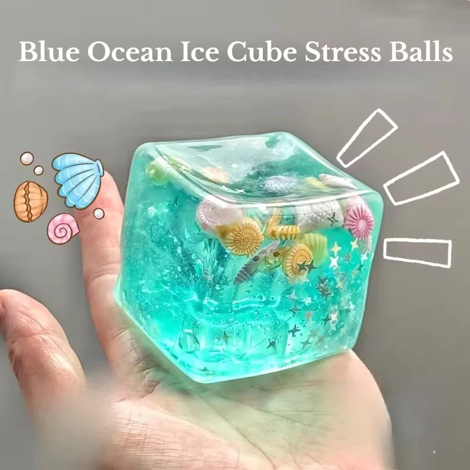 Schylling Nice Cube Nee Doh Stress Ball - Sensory Toys, Needoh Fidget Toys, AnAN