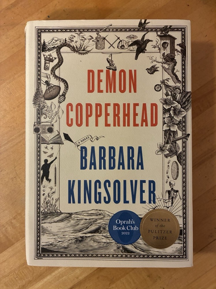 Demon Copperhead:A Novel by Barbara Kingsolver 2022 HarperCollins Hardcover Book