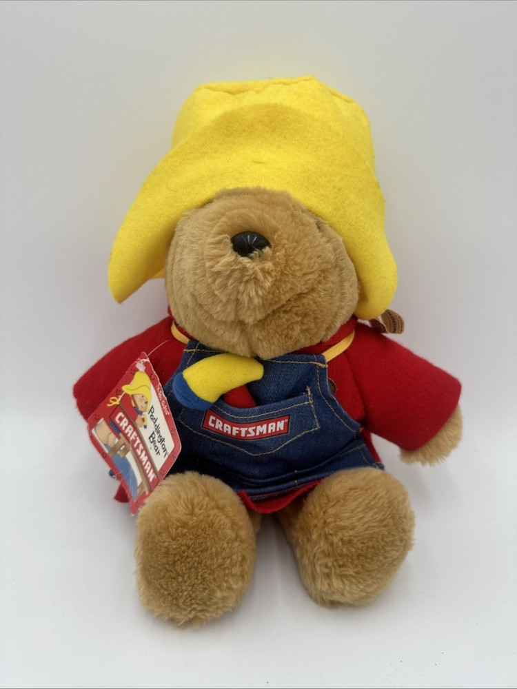 Sears Craftsman Paddington Bear Plush 14