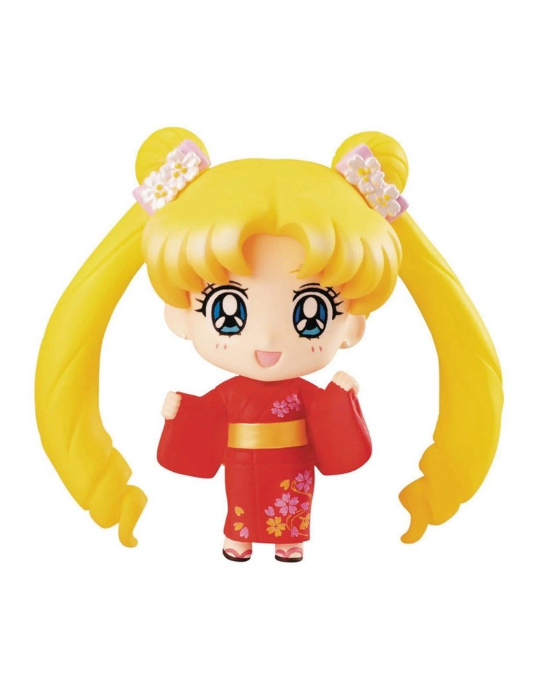 Megahouse Sailor Moon Petit Chara Tsukino Usagi Yukata Version Figure New Us