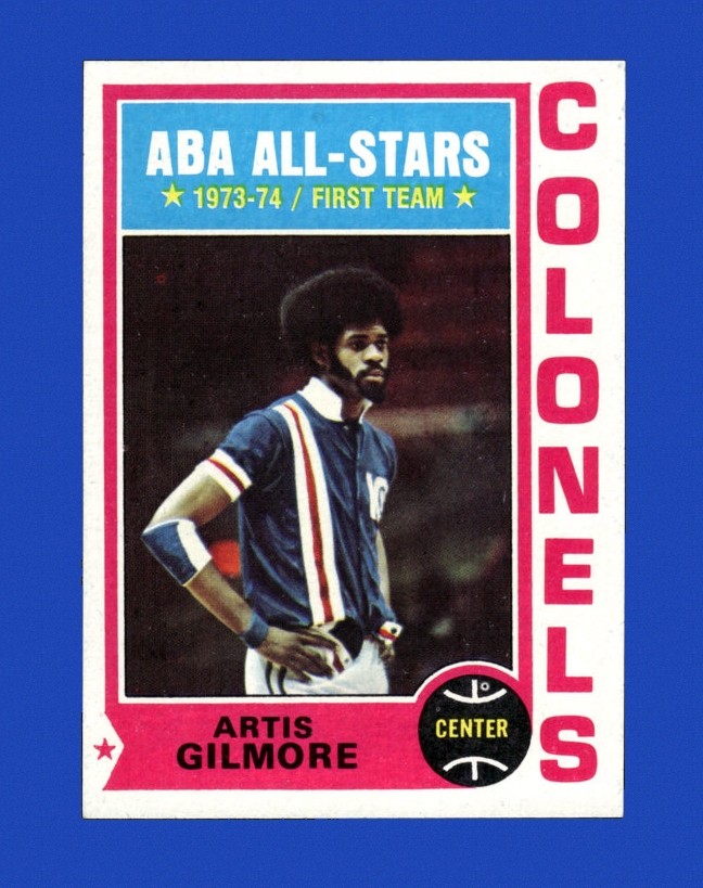 1974-75 Topps Set-Break #180 Artis Gilmore NR-MINT *GMCARDS*Consign with Greg Morris Cards