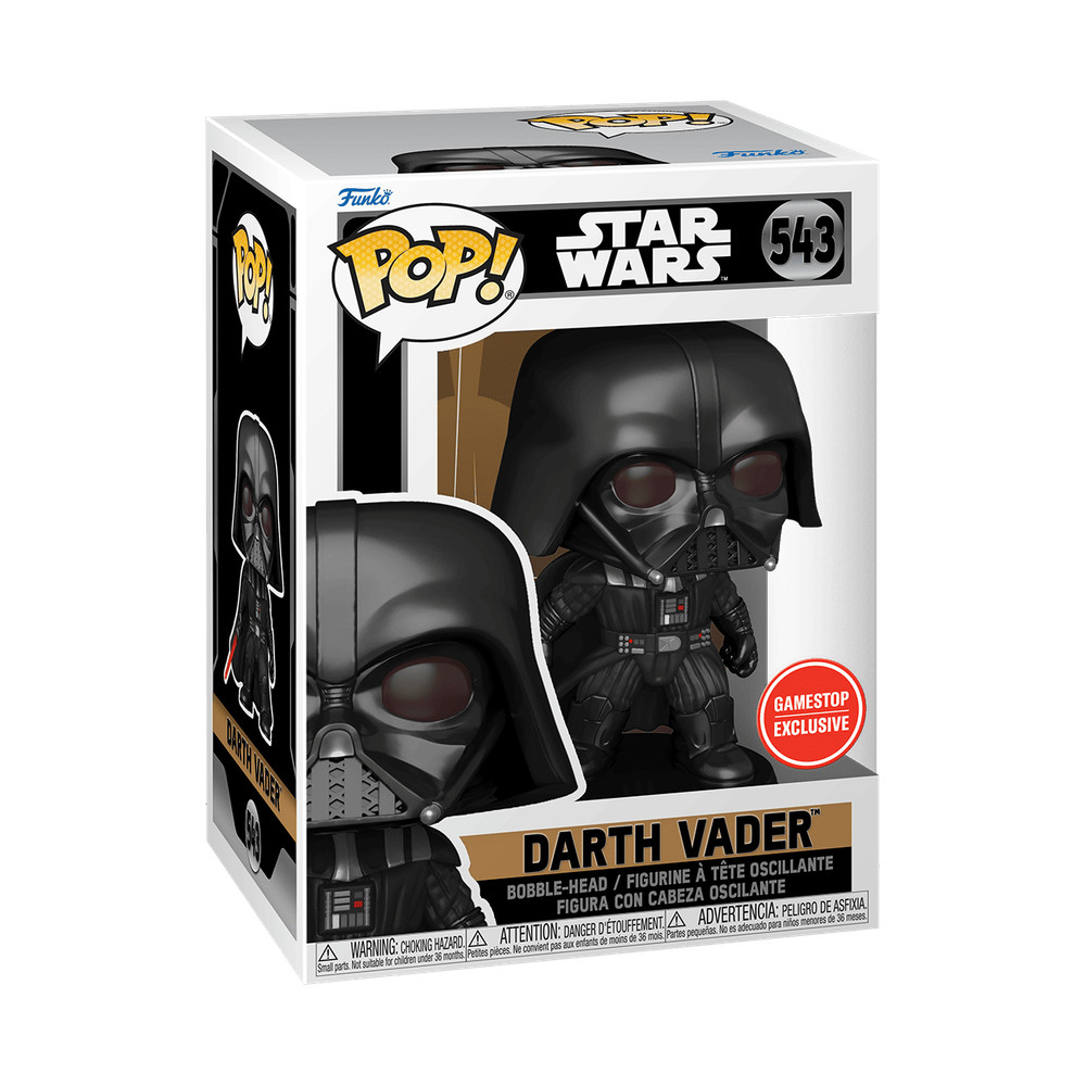 Funko Pop! Vinyl: Star Wars - Darth Vader - GameStop (Exclusive) #543