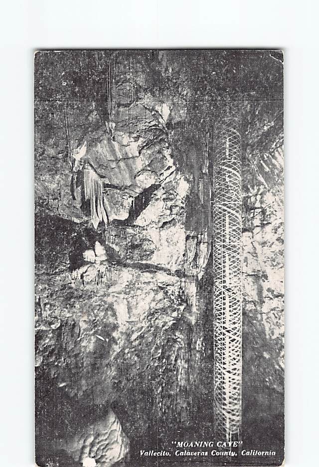 Postcard Moaning Cave Vallecito Calaveras County California USA North America