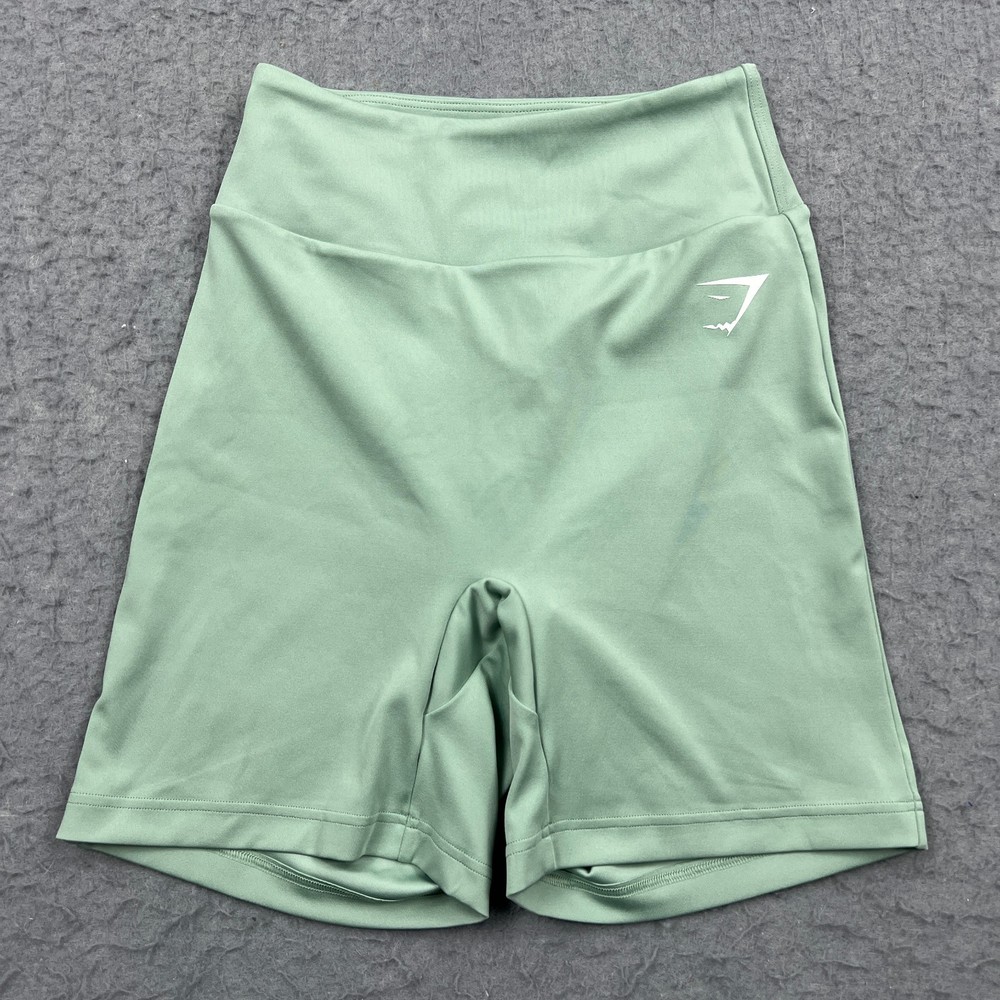 Gymshark GS Power Original Tight Shorts Womens Medium Green 5