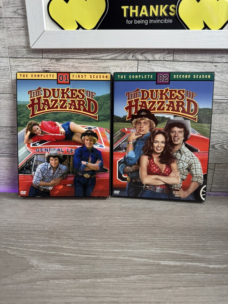 The Dukes of Hazzard Seasons 1-2 DVD in Good Used Condition