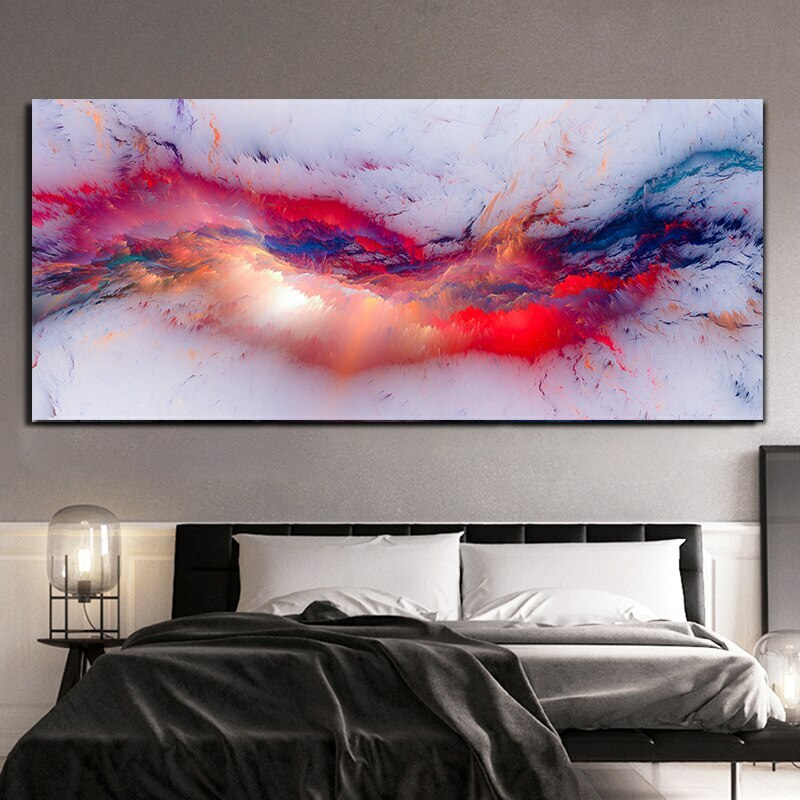 Cloud Abstract Wall Picture Canvas Painting Canvas Modern Art Poster Wall Decor