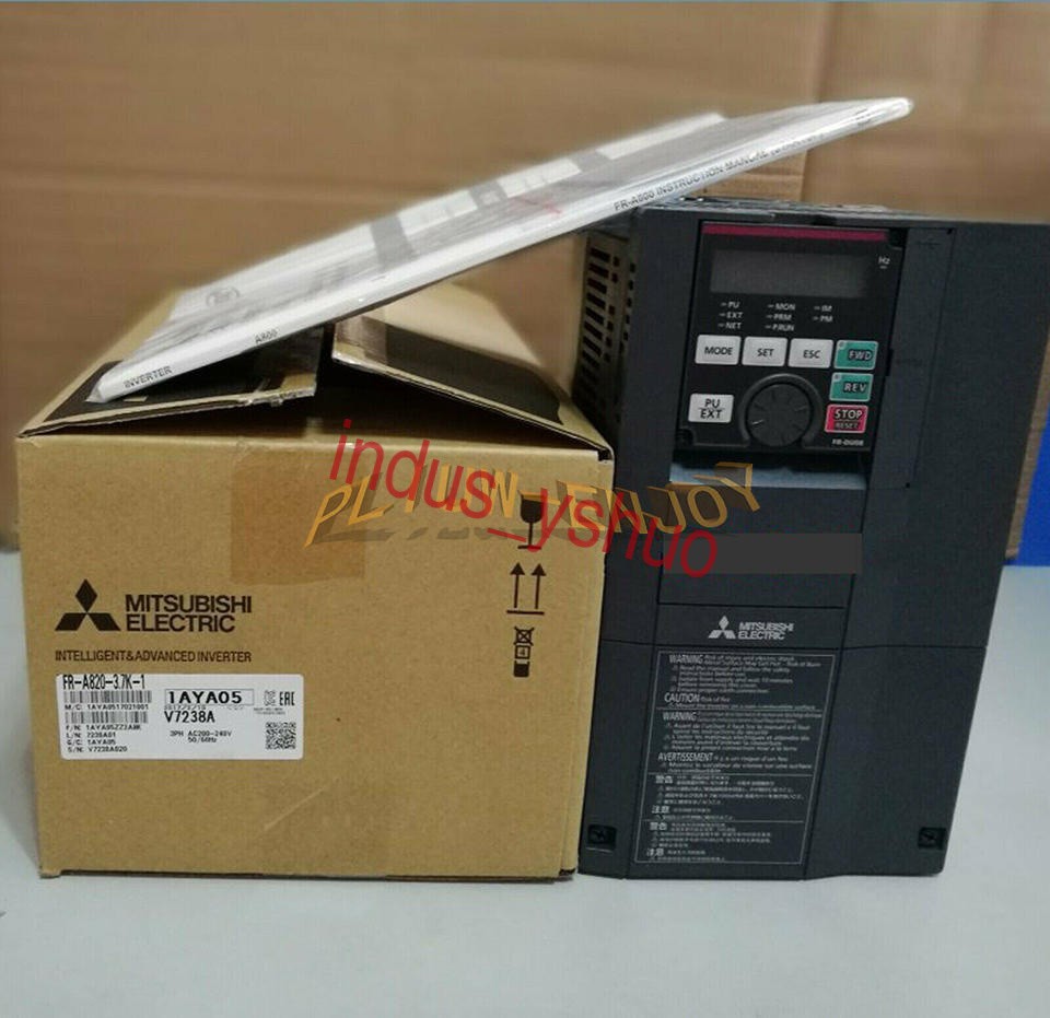 ONE Mitsubishi Inverter FR-A820-3.7K-1 NEW