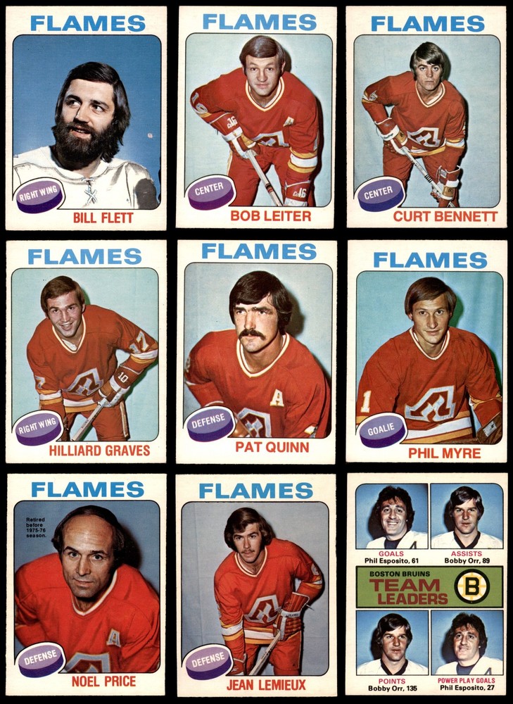 1975-76 O-Pee-Chee Calgary Flames Team Set 5 - EX 6567624