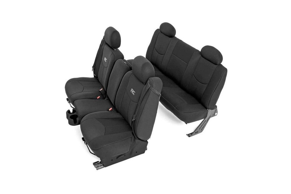 Rough Country Neoprene Seat Covers for Chevy Silverado & GMC Sierra 1500 (199...