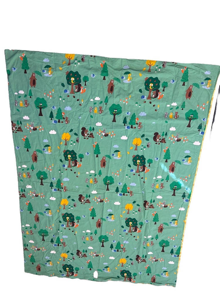 IKEA BRUMMIG Forest Animal Pattern Twin Duvet 205.211.60