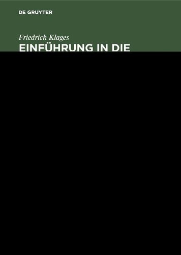 Friedrich Klages Einführung in die organische Chemie (Hardback)
