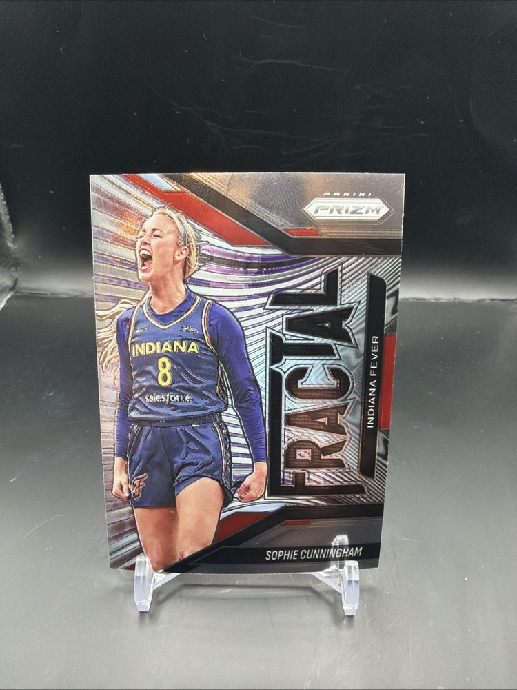 2025 Panini WNBA Prizm - Sophie Cunningham #8 - Fractal Indiana Fever
