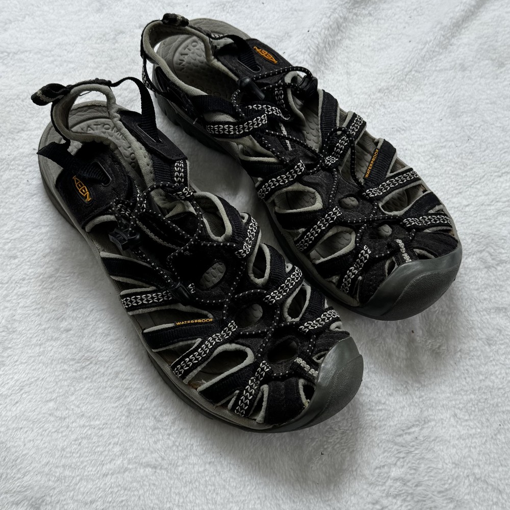 Keen Newport H2 Womens Waterproof Hiking Sandals Size 7.5 Black