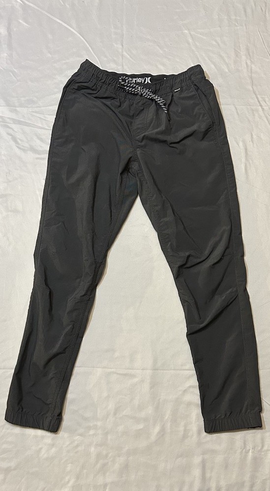 Hurley Men's Tapered Fit Tech Twill Drawstring Waist Jogger