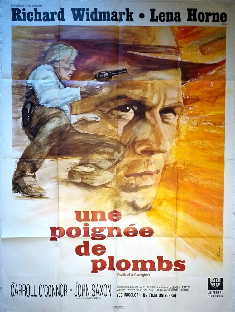 Western Movie Poster A Handful Of Bullets - 120 X 160 Cm