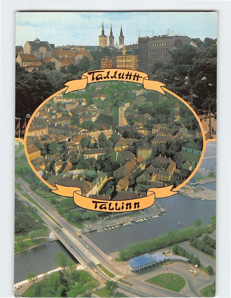 Postcard Tallinn Estonia