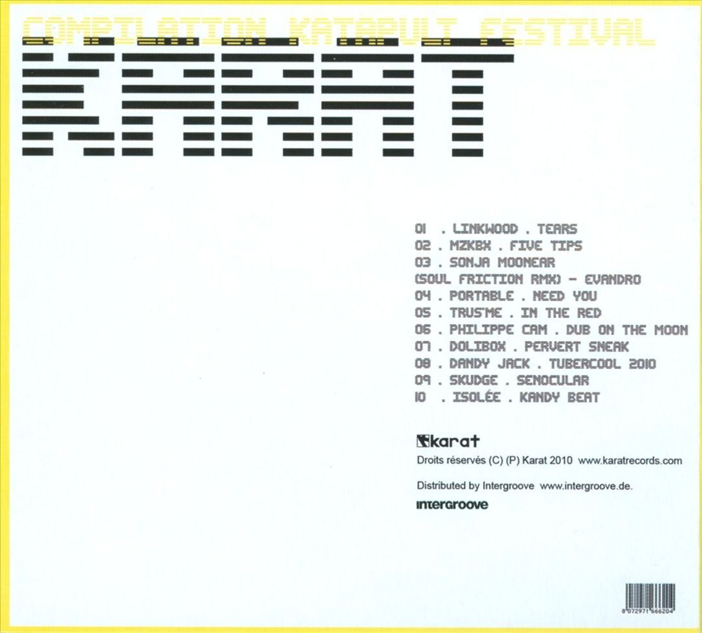 VARIOUS ARTISTS Katapult Festival Compilation CD Brand New