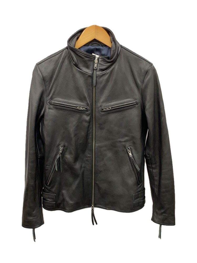 Haruf Leather Jacket Blouson/S/Cowhide/Blk 3500