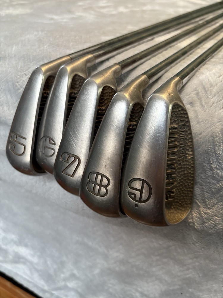 Vintage Spalding Executive Professional Golf - 5 Club Iron Set 5 6 7 8 9