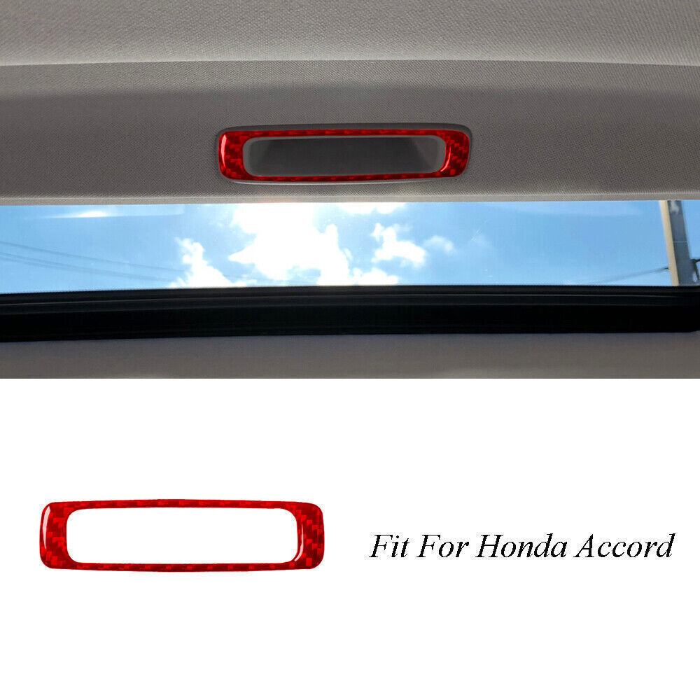 For Honda Accord Coupe 2008-2012 Carbon Fiber Interior Sunroof Handle Trim Cover