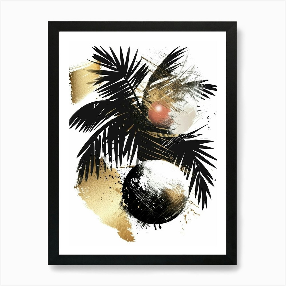 Palm Tree 60 Framed Art Print Canvas Wall Decor Picture Poster  