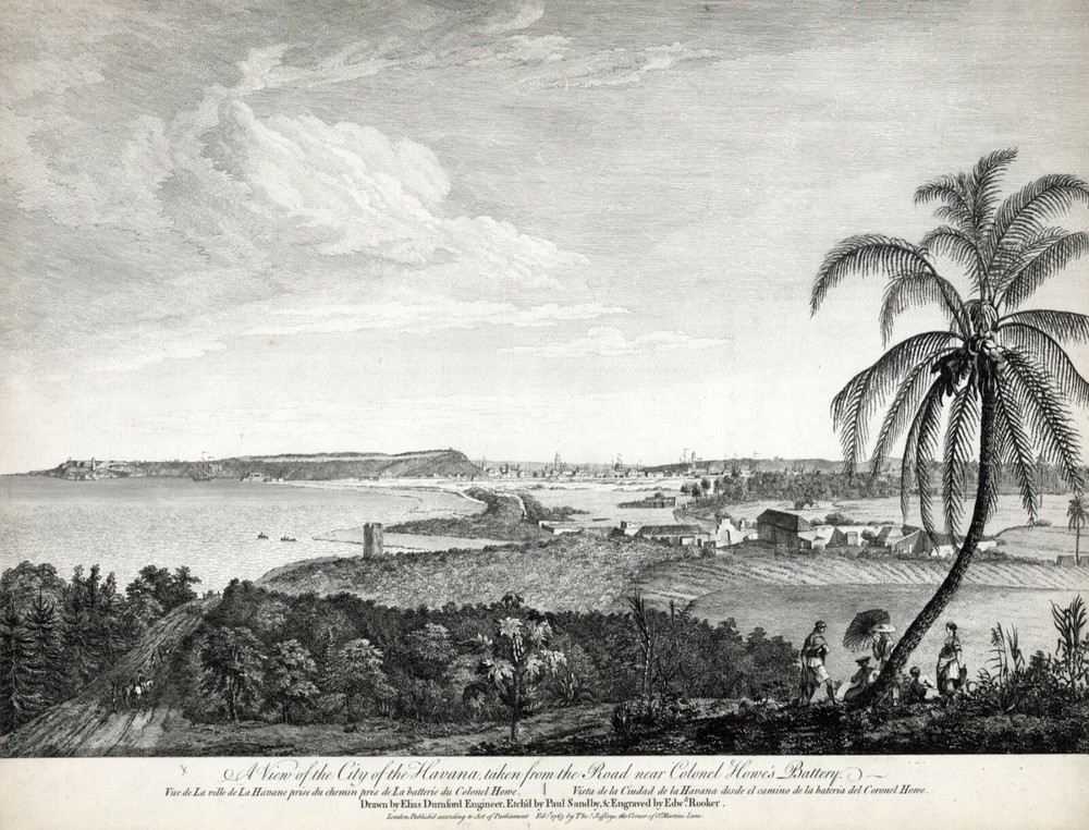 9521.Decoration Poster.Room Wall art.Home decor.1765 City of Havana in Cuba