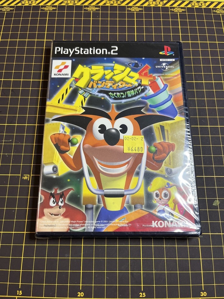 Crash Bandicoot 4 Sony PlayStation2 PS2 NTSC-J Japan Brand New Factory Sealed