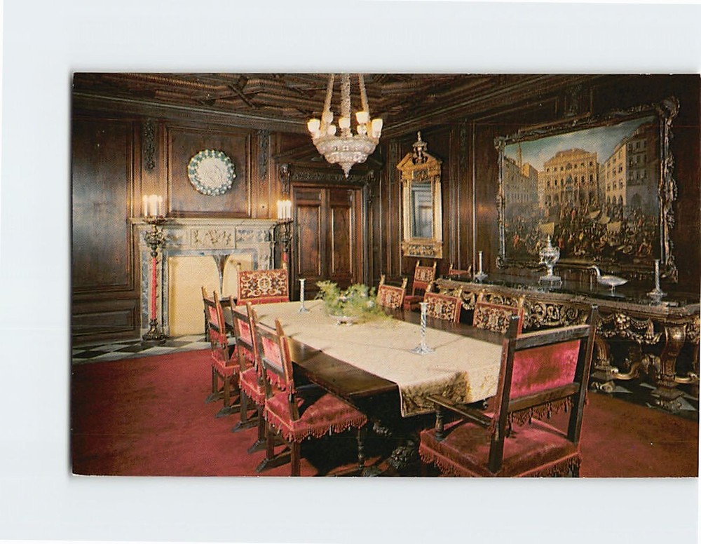 Postcard Ringling Residence Sarasota Florida