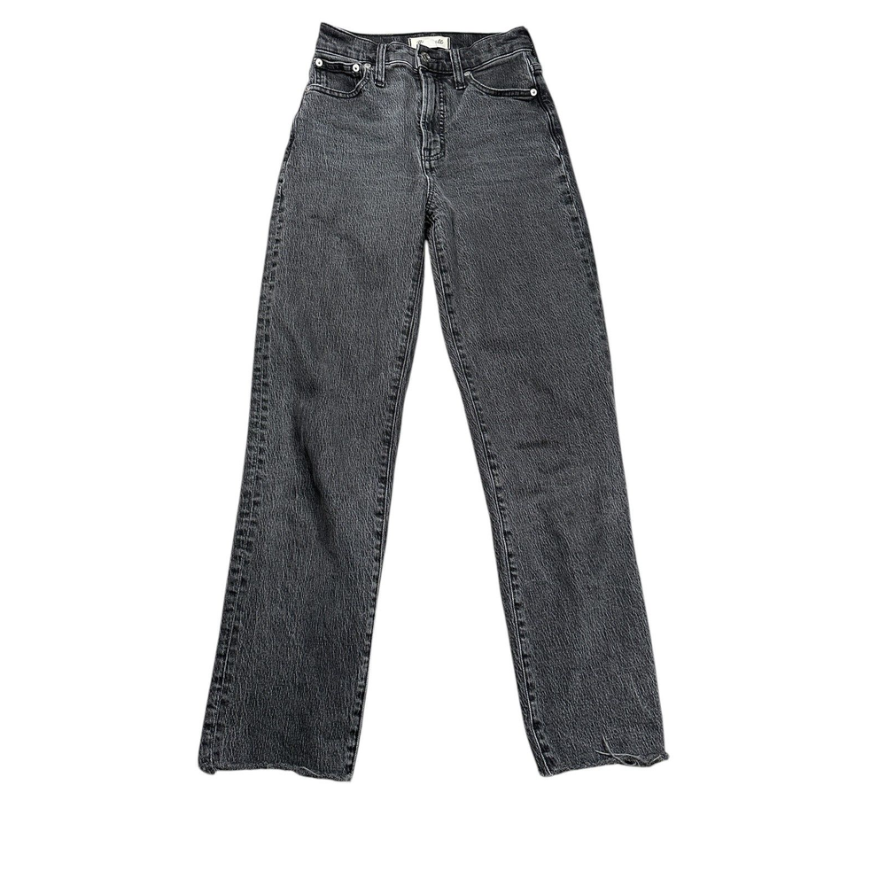 Madewell High Rise Vintage Jean in Lunar Wash Black Size 23x28 Womens