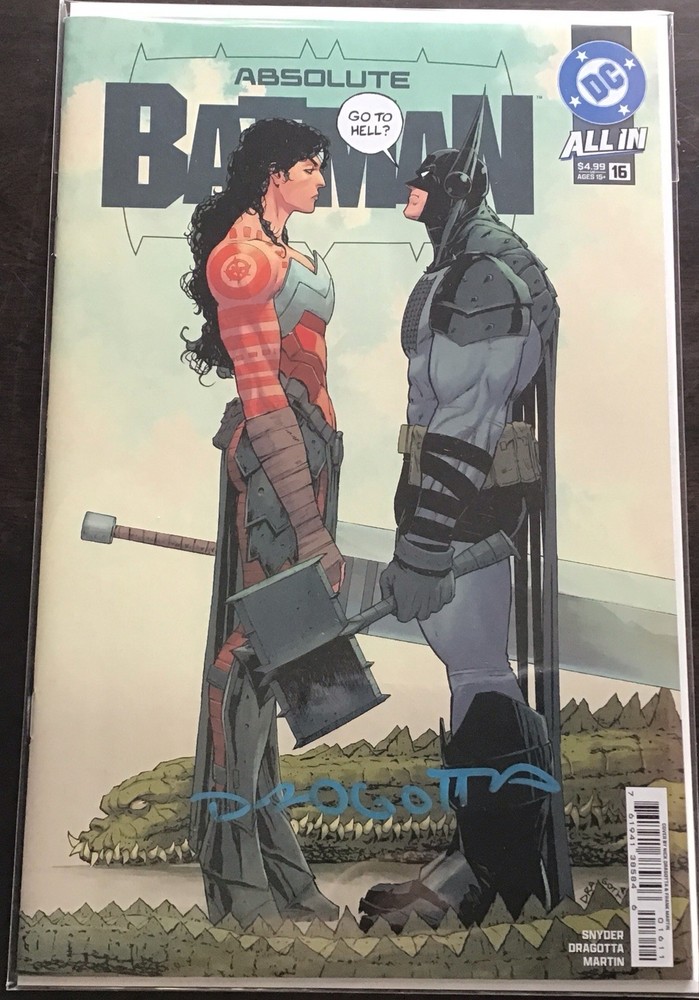 Absolute Batman #16 Cover A Nick Dragotta SIGNED 1st Print with COA