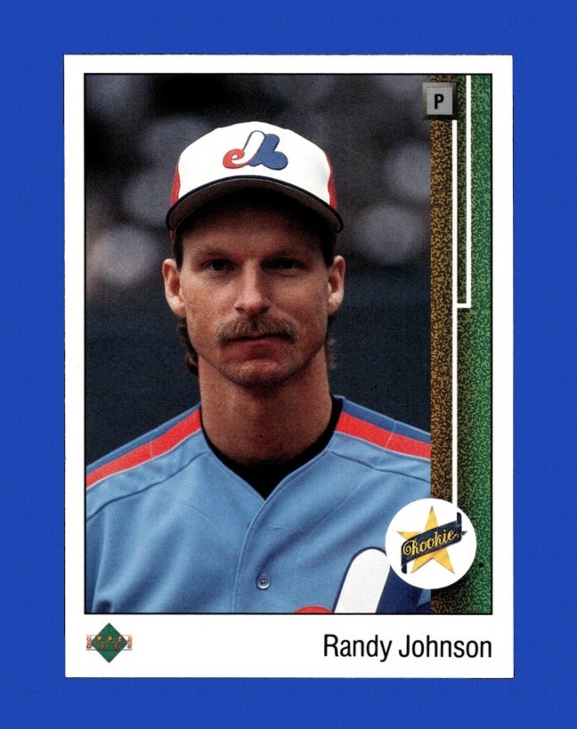 1989 Upper Deck Set-Break # 25 Randy Johnson RC NM-MT OR BETTER *GMCARDS*Consign with Greg Morris Cards