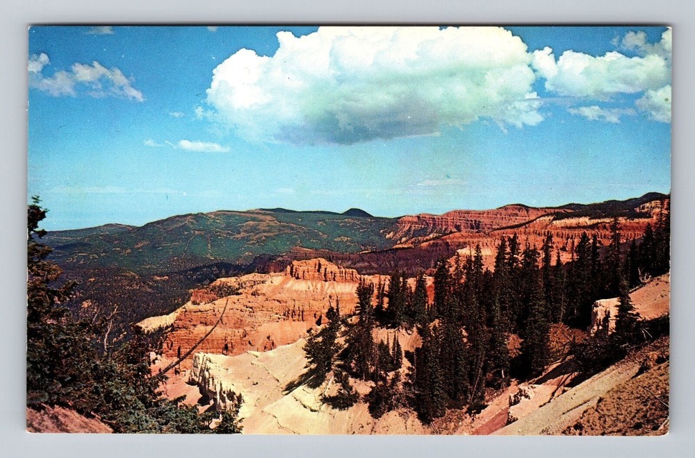 Cedar Breaks National Monument UT-Utah Vintage Postcard