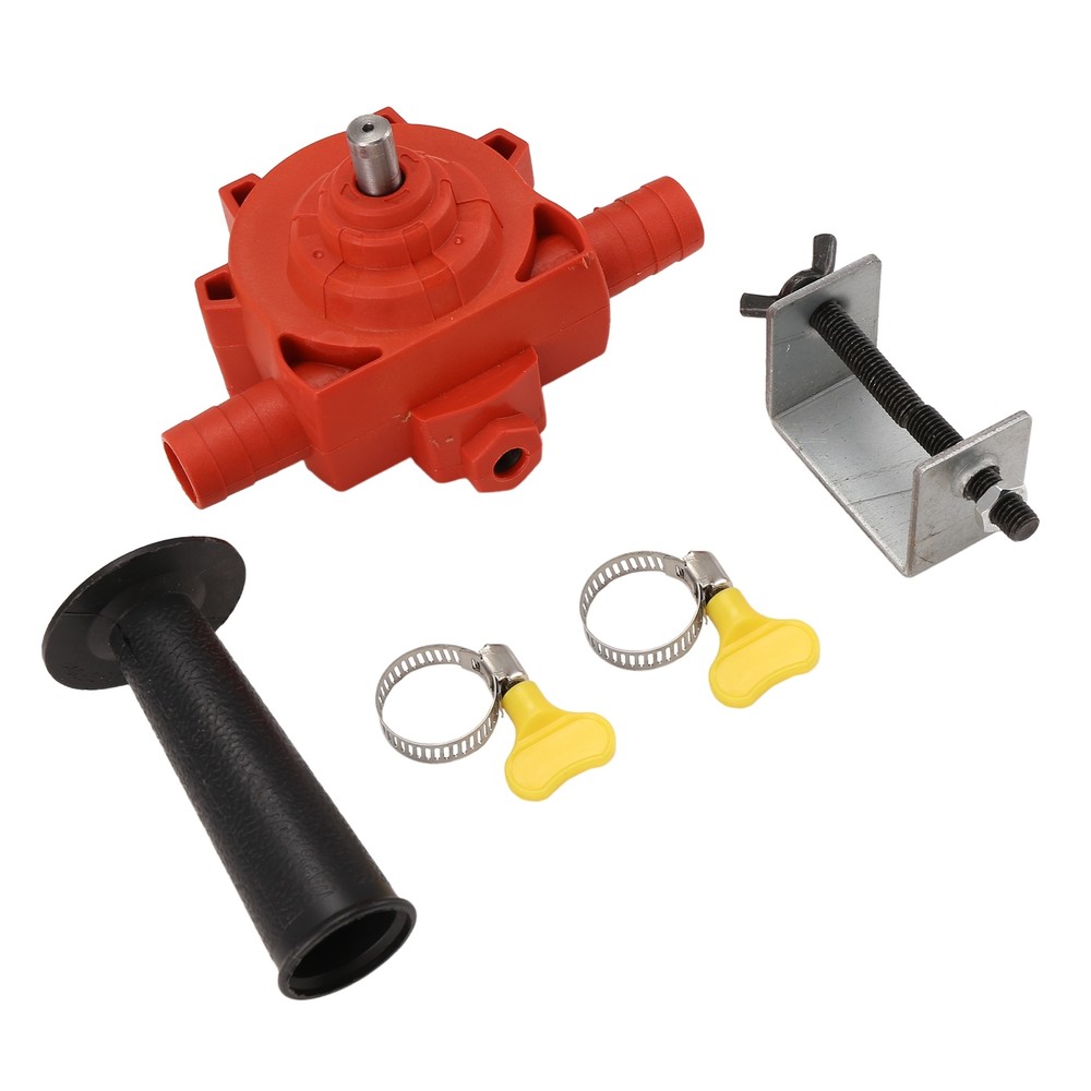 Electric Drill Drive Pump Self Priming Transfer Pumps Oil Fluid Water Pump4655