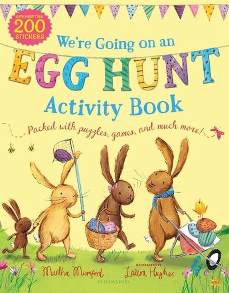 We're Going on an Egg Hunt Activity Book (the Bunnies of Hoppity Hill) by Martha
