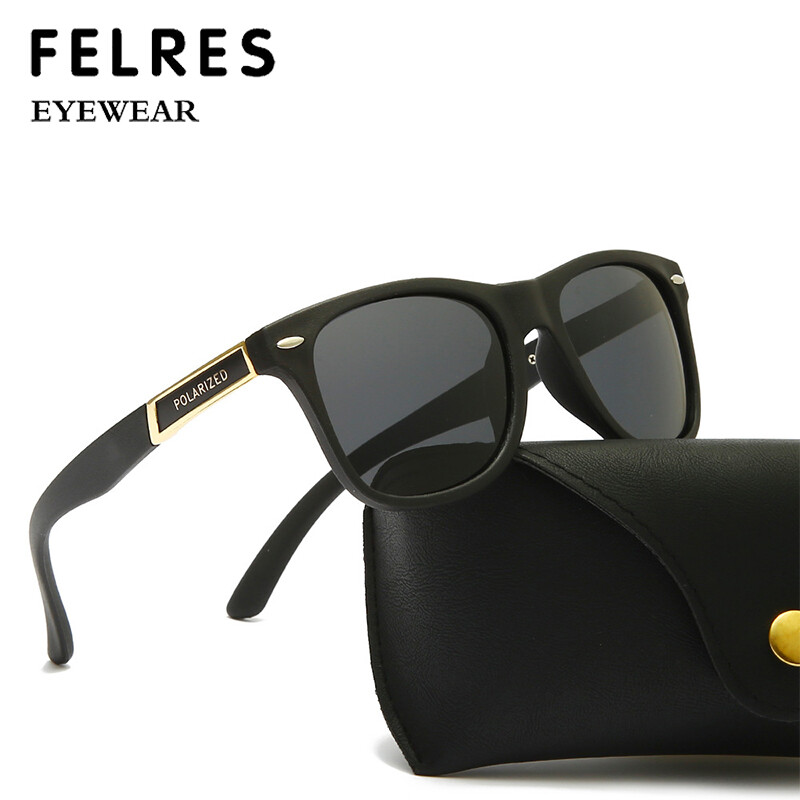 Men Women Square Polarized Sunglasses Outdoor Driving Party Shade Glasses UV400