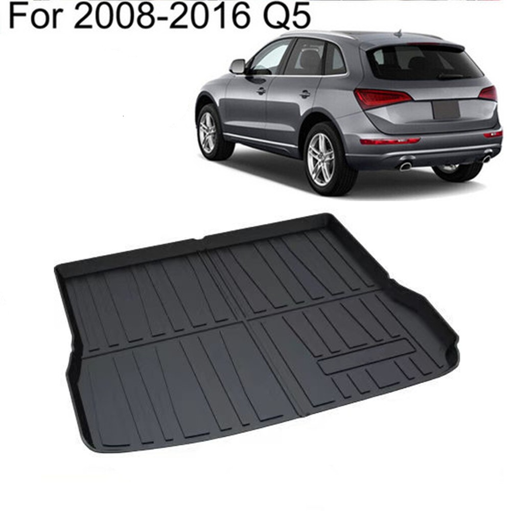 TPO Cargo Trunk Tray Boot Liner Black for Audi Q5 2009-2017