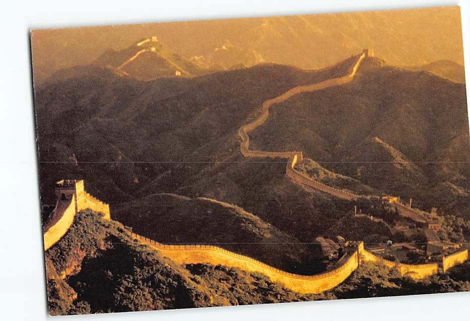 Postcard Great Wall of China