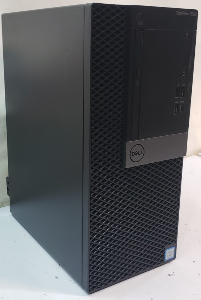 Dell OptiPlex 7060 Desktop MT 3.20GHz Core i7-8700 8GB RAM No HDD