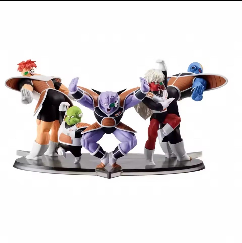 Anime Dragon Ball Z Ginyu Force Figure DBZ Jeice Guldo Recoom Burter Action